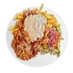 Chicken Doner Meat & Chips